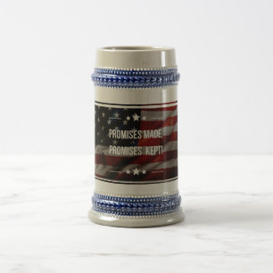Chope À Bière Promesses faites Promesses gardées Bière Stein