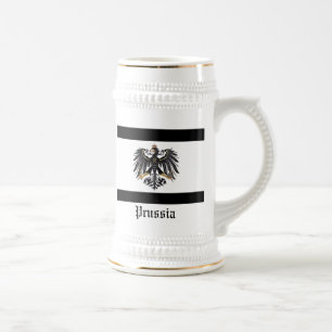 Chope À Bière Prussian_flag, crête de famille d'erdman, Prusse
