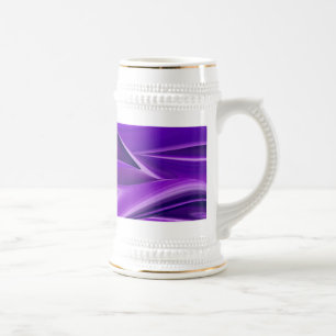 Chope À Bière Purple Dream, Imaginaire Abstrait Rainbow-Art