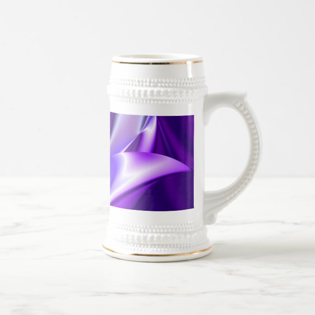 Chope À Bière Purple Dream, Imaginaire Abstrait Rainbow-Art (Droite)