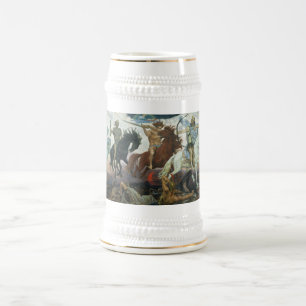 Chope À Bière Quatre cavaliers de l'apocalypse