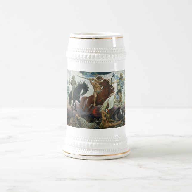 Chope À Bière Quatre cavaliers de l'apocalypse (Centre)