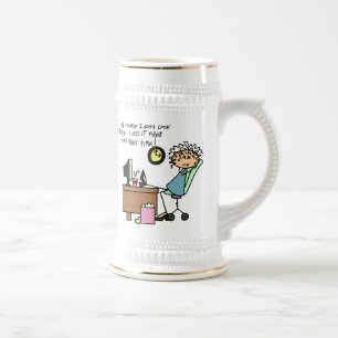 Chope À Bière Redressez la première fois l'humour
