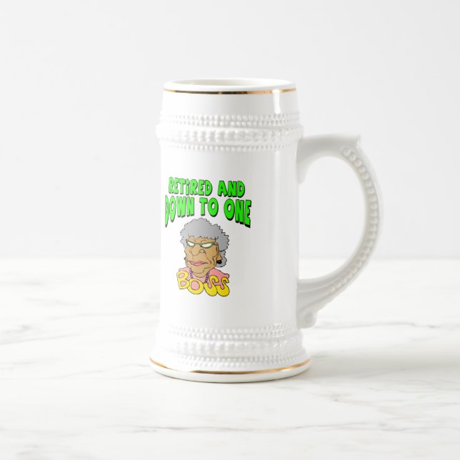 Chope À Bière Retiré à un patron (2) (Droite)