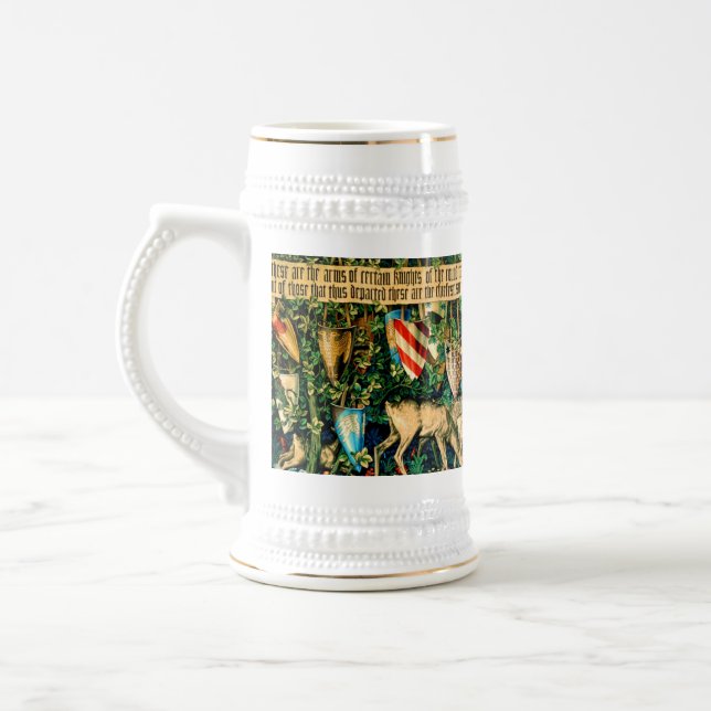 Chope À Bière Roi Arthur médiéval William Morris (Gauche)