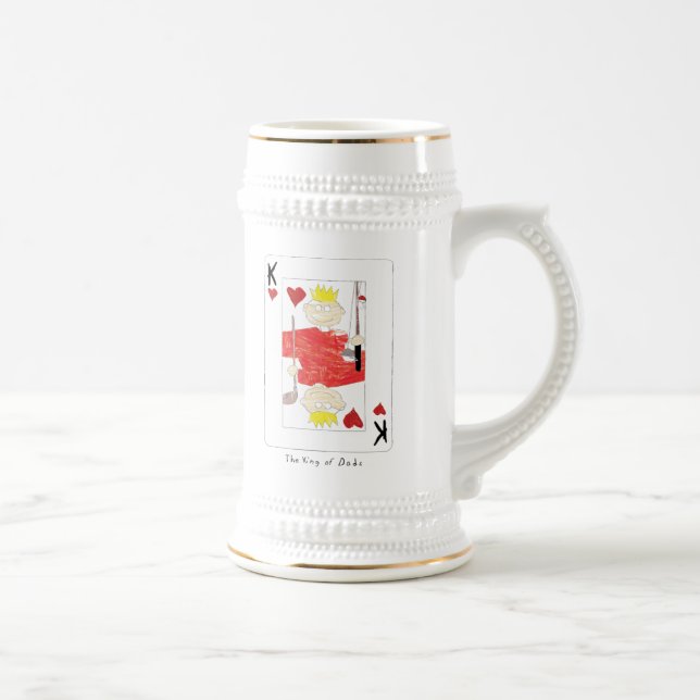 Chope À Bière roi des papas stein (Droite)