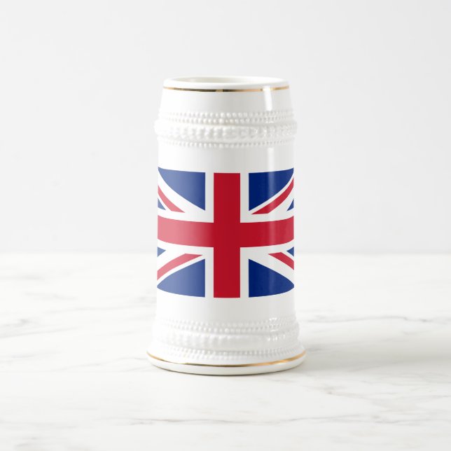 Chope À Bière Royaume-Uni Union Jack Drapeau des colonies britan (Centre)
