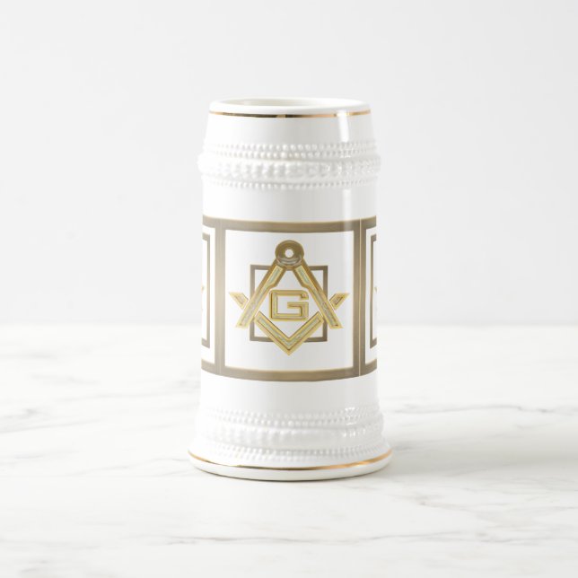 Chope À Bière Ruée d'or masonique (Centre)