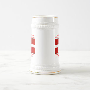 Chope À Bière Sang danois et bière Viking