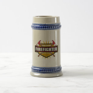 Chope À Bière Sapeur-pompier certifié