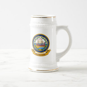Chope À Bière Sceau du New Hampshire