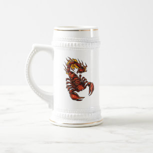 Chope À Bière Scorpion ardent Stein