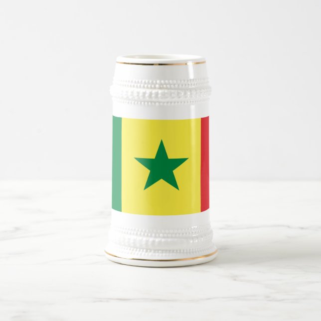 Chope À Bière Senegal Flag (Centre)