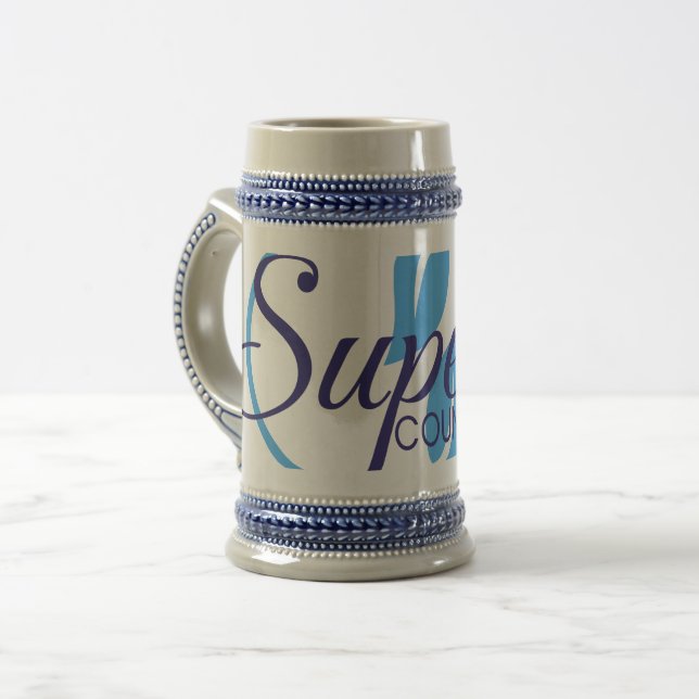 Chope À Bière Services de conseils supérieurs Bière Stein (Devant gauche)