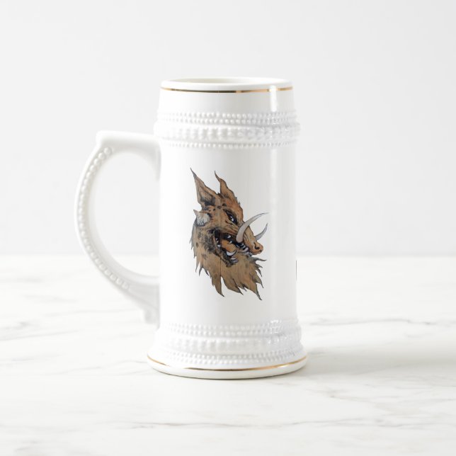 Chope À Bière Snarling Graeko Beer Stein (Gauche)