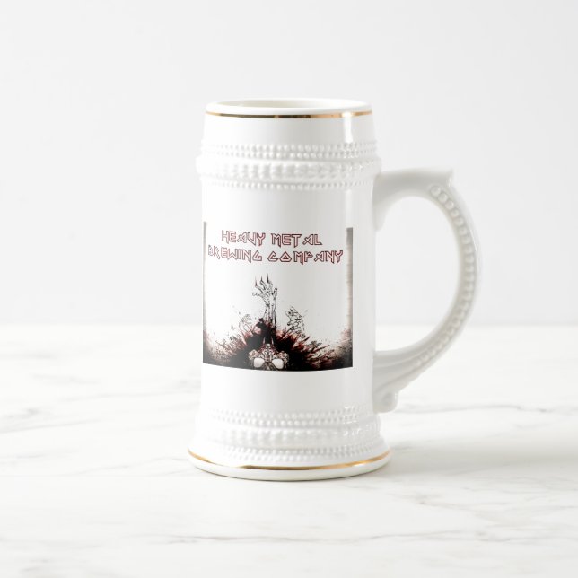 Chope À Bière Société de brassage de métaux lourds Stein (Droite)