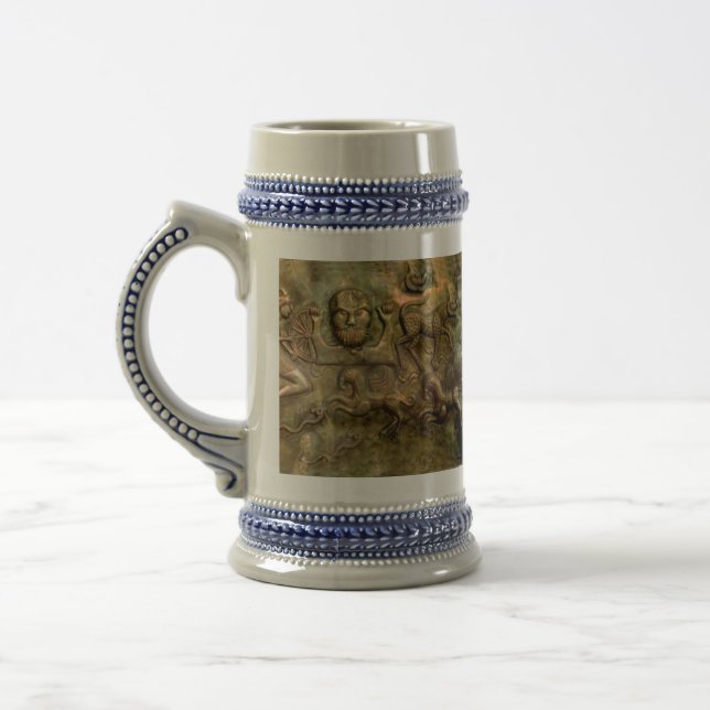 Chope À Bière Stein à boire de la bière viking (Gauche)