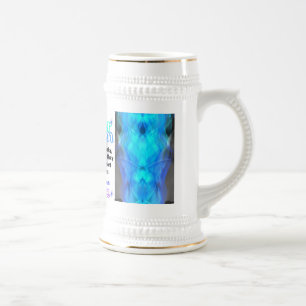 Chope À Bière Stein argenté 1952, 2012 de dragon d'eau