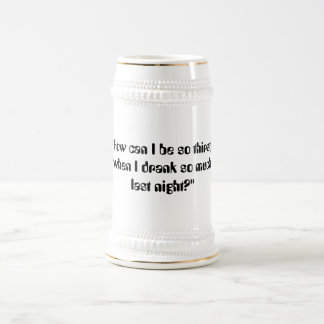 Chope À Bière Stein assoiffé