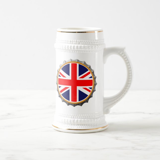 Chope À Bière Stein britannique de bière (Droite)