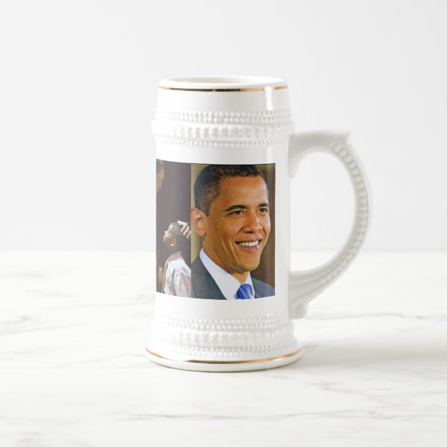 Chope À Bière Stein de BARACK OBAMA (Droite)