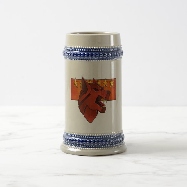 Chope À Bière Stein de loup de clan (Centre)