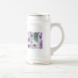 Chope À Bière Stein frontalier en détresse