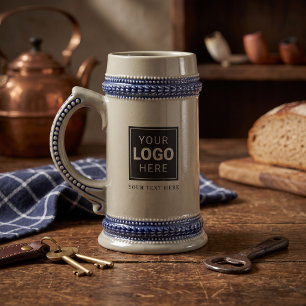 Chope À Bière Stein personnalisé avec votre logo