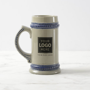 Chope À Bière Stein personnalisé avec votre logo
