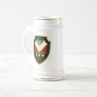 Chope À Bière Stein - Personnalisé w Claus Ambassadeur Shield