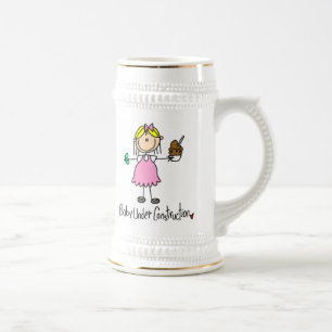 Chope À Bière T-shirts et cadeaux Bébé en construction