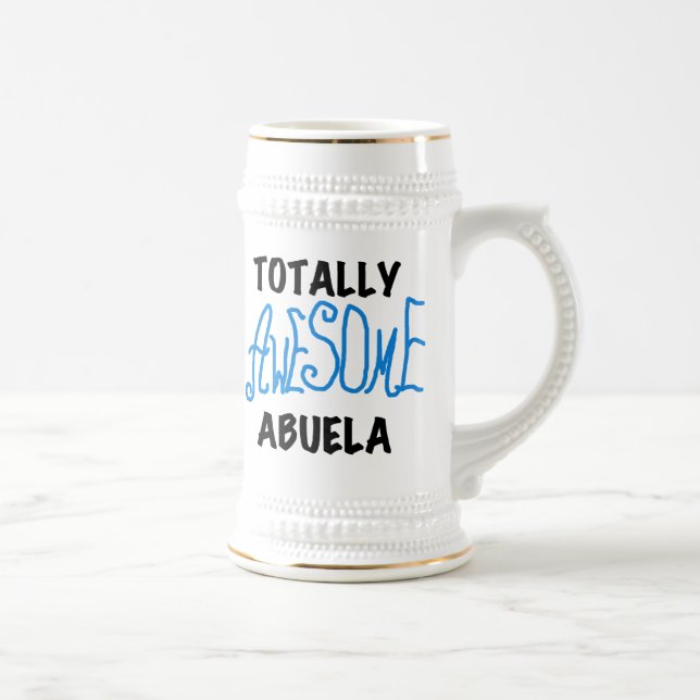 Chope À Bière T-shirts et cadeaux bleus totalement (Droite)
