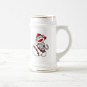 Chope À Bière T-shirts et cadeaux de baseball Singe Chaussette