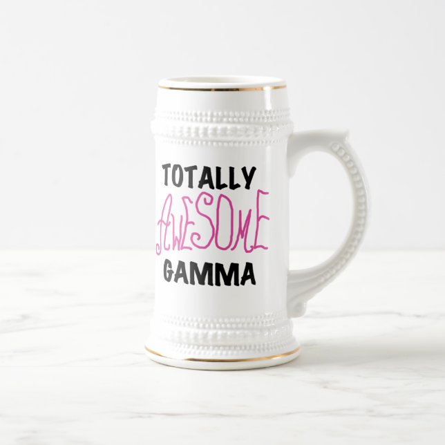 Chope À Bière T-shirts et cadeaux roses gamma totalement (Droite)