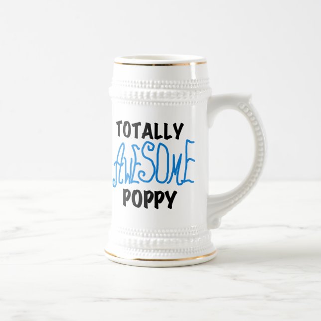 Chope À Bière T-shirts et GIfts Poppy absolument géniaux (Droite)