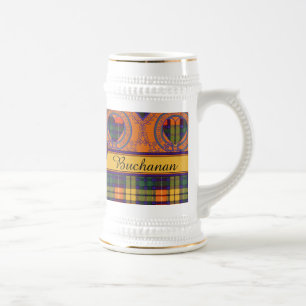 Chope À Bière Tartan écossais de kilt de plaid de clan de