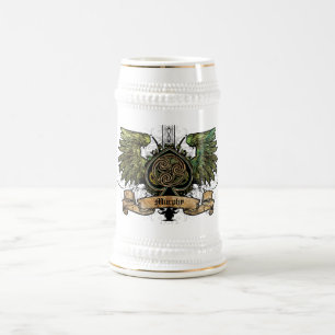 Chope À Bière Tatouage celtique Stein urbain d'Irlandais de