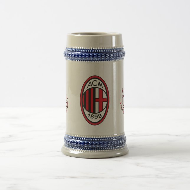 Chope À Bière Tazza Milan calcio (Centre)