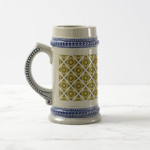 Chope À Bière thai ikat sans couture arrière - plan motif