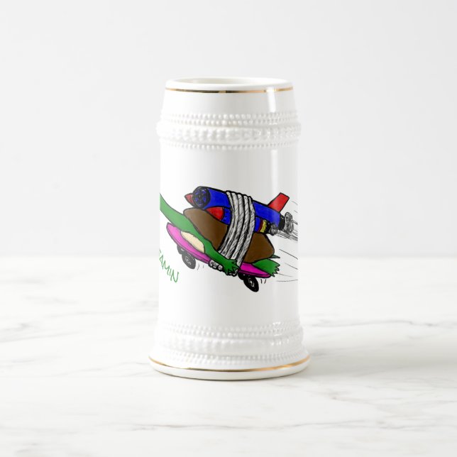 Chope À Bière Tortue volante (Centre)
