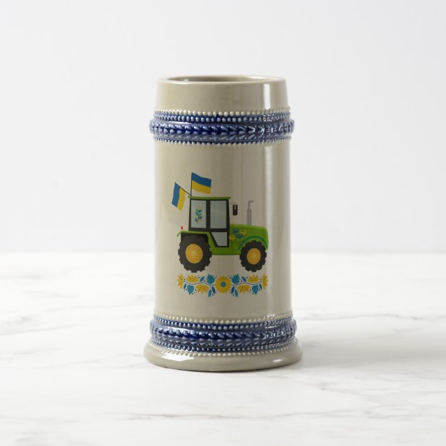 Chope À Bière Tracteur Whimsical Ukraine (Centre)