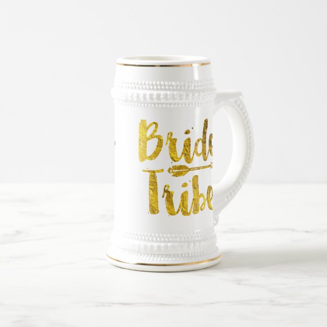 Chope À Bière Tribe de mariée (Devant droit)