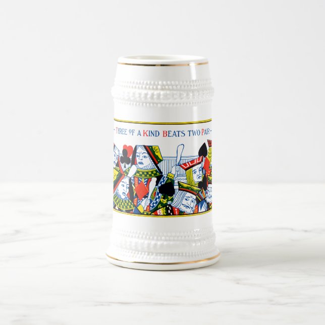 Chope À Bière Trois d'une sorte (Centre)