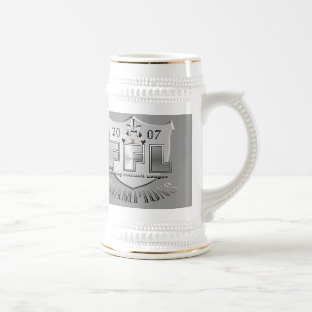 Chope À Bière Trophée de Ligue de Football d'imaginaire (Droite)