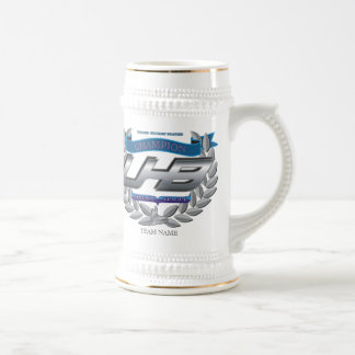 Chope À Bière Trophée d'hockey d'imaginaire