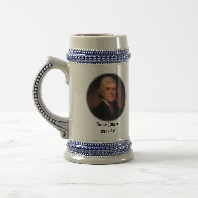Chope À Bière U.S.A. 3ème Président (tasse collectable) (Gauche)