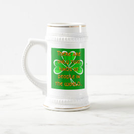 Chope À Bière Un Irlandais