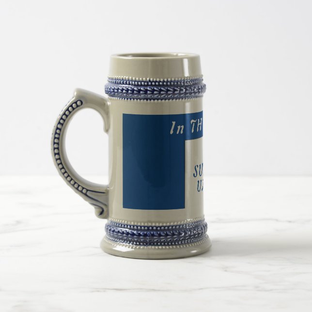 Chope À Bière Union Slogan (Gauche)