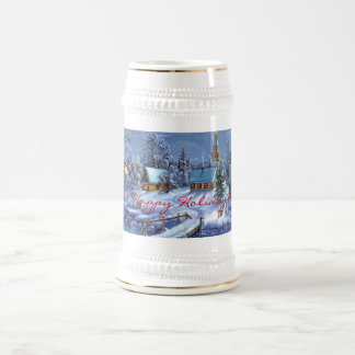 Chope À Bière Vacances heureuses Stein