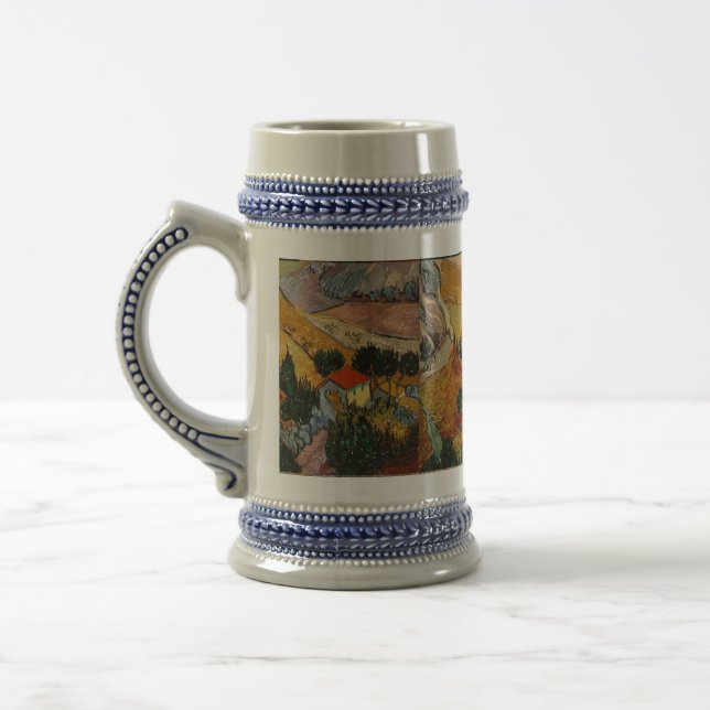 Chope À Bière Van Gogh Paysage avec Maison et Plowman (Gauche)